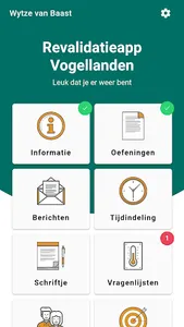 Revalidatie App Vogellanden screenshot 1