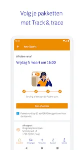 PostNL screenshot 1