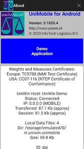 UniMobile screenshot 5