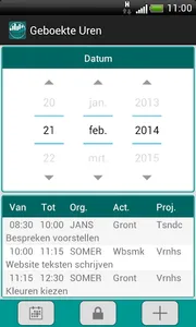 Uurapp - Urenfacturatie screenshot 1