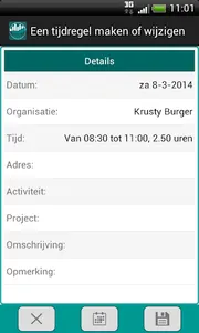 Uurapp - Urenfacturatie screenshot 3
