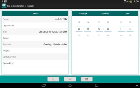 Uurapp - Urenfacturatie screenshot 6