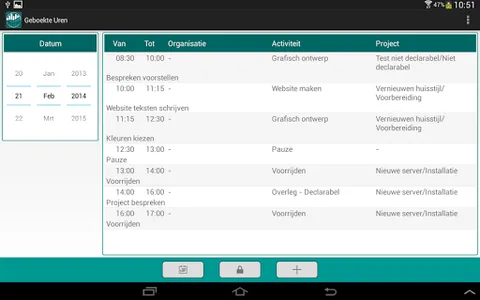 Uurapp - Urenfacturatie screenshot 9