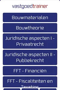 Vastgoedtrainer screenshot 2