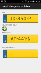 Laatste Kenteken RDW - Pro screenshot 0