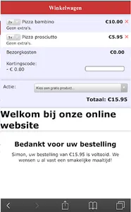 Pizzeria Ledue isole screenshot 0