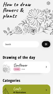 How to draw flowers and plants screenshot 6