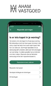 AHAM Huurdersapp screenshot 1