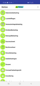NLFiscaal Wetten App screenshot 0