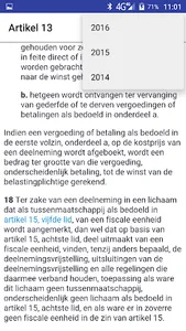 NLFiscaal Wetten App screenshot 6