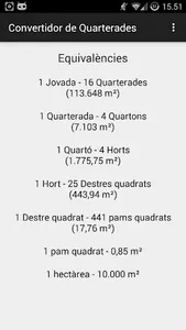 Convertidor de quarterades screenshot 2