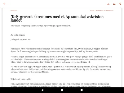 Altaposten screenshot 13