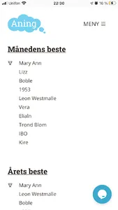 Aning - quiz med en vri screenshot 1