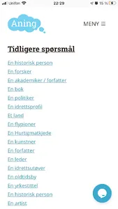 Aning - quiz med en vri screenshot 2