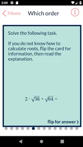 Basic algebra screenshot 1