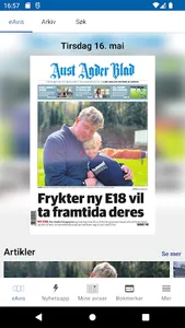 Aust Agder Blad eAvis screenshot 0