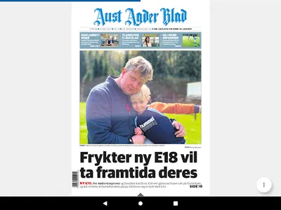 Aust Agder Blad eAvis screenshot 14