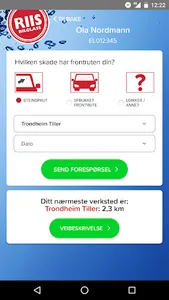 Riis Bilglass screenshot 2
