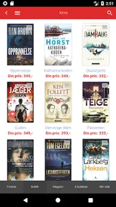 Bokklubben screenshot 1