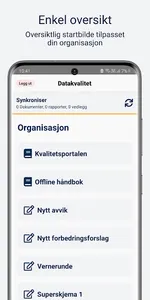 Datakvalitet screenshot 0