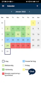 DFØ self service screenshot 1
