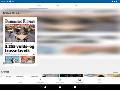 Drammens Tidende eAvis screenshot 10