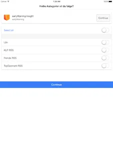 earlyWarning screenshot 3
