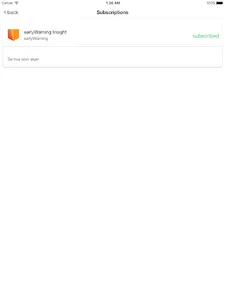 earlyWarning screenshot 5