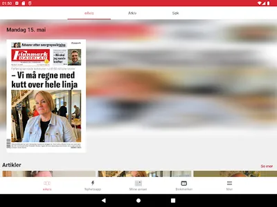 Finnmark Dagblad eAvis screenshot 10