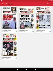 Finnmark Dagblad eAvis screenshot 14