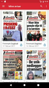 Finnmark Dagblad eAvis screenshot 4