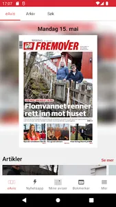 Fremover eAvis screenshot 0