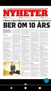 Fremover eAvis screenshot 1