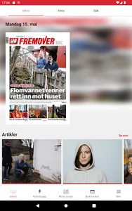 Fremover eAvis screenshot 5