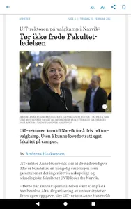 Fremover eAvis screenshot 7