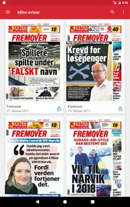 Fremover eAvis screenshot 9