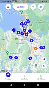 Bilkraft - EV charging Norway screenshot 1
