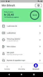 Bilkraft - EV charging Norway screenshot 5