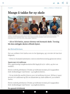 Halden Arbeiderblad eAvis screenshot 11