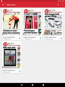 Halden Arbeiderblad eAvis screenshot 13