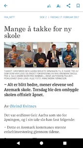 Halden Arbeiderblad eAvis screenshot 2