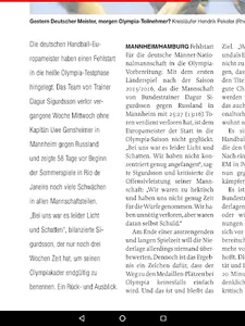 Handballwoche ePaper screenshot 15
