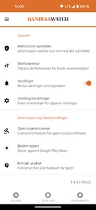 HandelsWatch Norge screenshot 3