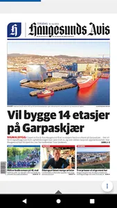 Haugesunds Avis eAvis screenshot 1