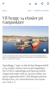 Haugesunds Avis eAvis screenshot 2