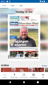 Indre Akershus Blad eAvis screenshot 0