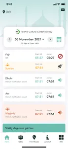 Bønnetid screenshot 1
