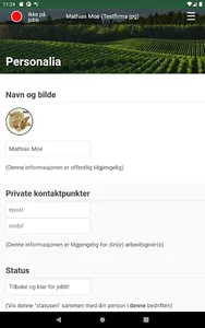 Egenkontroll screenshot 10