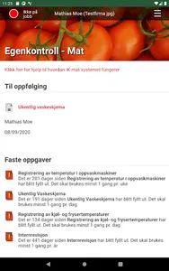 Egenkontroll screenshot 12