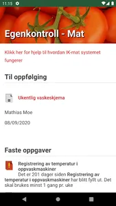 Egenkontroll screenshot 5